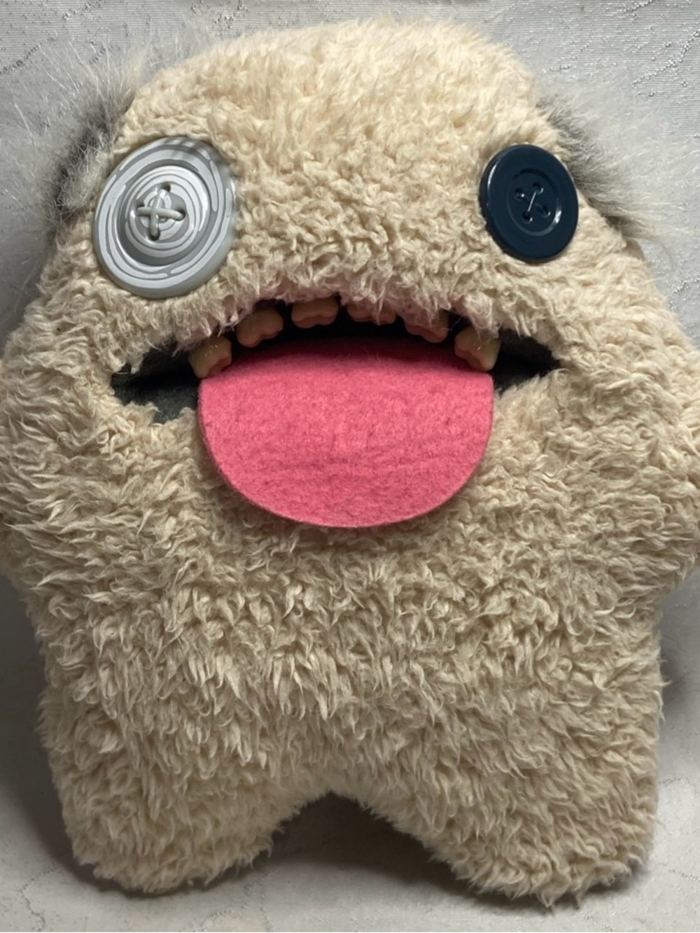 Fuggler Hairy Fuggs Zuru 9 Inch Plush Oogah Boogah Balding Stuffed Animal